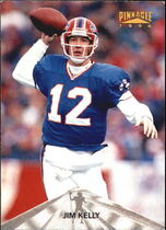 1996 Pinnacle Premium Stock Silver #60 Jim Kelly