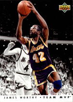 1992 Upper Deck Team MVPs #TM14 James Worthy