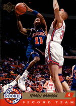 1992 Upper Deck All-Rookie Team #AR7 Terrell Brandon