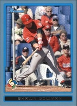 2009 Bowman Draft World Baseball Classic Blue #BDPW28 Shawn Bowman