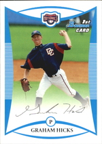2008 Bowman Draft Prospects #BDPP32 Graham Hicks
