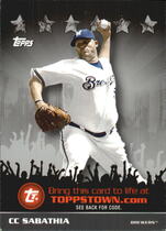 2009 Topps Topps Town Series 1 #TTT14 Cc Sabathia