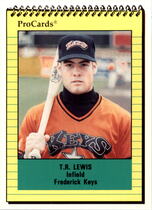 1991 ProCards Frederick Keys #2372 T.R. Lewis