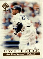 2001 Pacific Private Stock #80 David Justice
