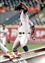 2017 Topps Base Set Series 2 #496 Mike Fiers