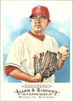 2009 Topps Allen & Ginter #288 Joe Saunders