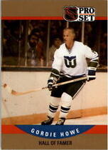 1990 Pro Set Base Set #660 Gordie Howe