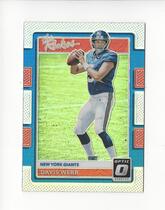 2017 Donruss Optic The Rookies #24 Davis Webb