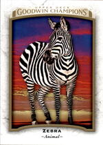 2017 Upper Deck Goodwin Champions #23 Zebra
