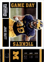 2017 Panini Contenders Draft Picks Game Day Tickets #12 Jake Butt