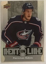 2017 Upper Deck Overtime Next in Line #NL-4 Pierre-Luc Dubois