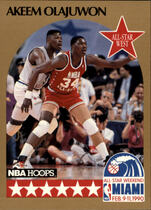 1990 NBA Hoops Hoops #23 Akeem Olajuwon