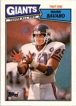 1987 Topps Base Set #17 Mark Bavaro