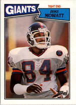 1987 Topps Base Set #18 Zeke Mowatt