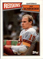 1987 Topps Base Set #64 Jay Schroeder