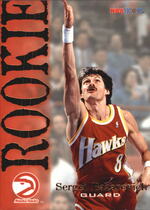 1994 NBA Hoops Hoops #301 Sergei Bazarevich