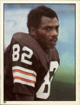 1981 Topps Stickers #61 Ozzie Newsome