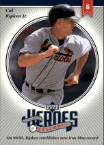2002 Upper Deck Prospect Premieres Heroes of BB #H-CR1 Cal Ripken Jr.