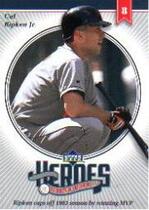 2002 Upper Deck Prospect Premieres Heroes of BB #H-CR4 Cal Ripken Jr.