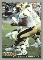 1995 Upper Deck Collectors Choice Player's Club #187 Willie Roaf