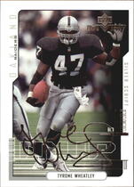 2000 Upper Deck MVP Silver Script #122 Tyrone Wheatley