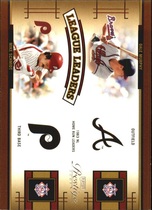 2005 Playoff Prestige League Leaders Quad #LLQ-2 Carter|Murphy|Schmidt|Strawberry