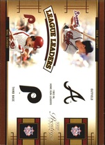 2005 Playoff Prestige League Leaders Quad #2 Carter|Murphy|Schmidt|Strawberry