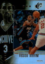 1999 SPx Base Set #85 Shareef Abdur-Rahim