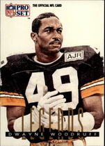1991 Pro Set Base Set #702 Dwayne Woodruff