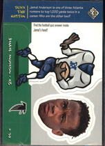 1998 Upper Deck Choice Bobbing Head #M2 Jamal Anderson