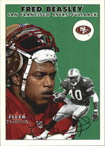 2000 Fleer Tradition #128 Fred Beasley