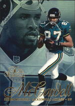 1997 Flair Showcase Row 2 Style #50 Keenan McCardell