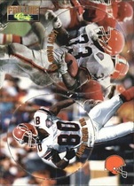 1995 Pro Line Pogs #9 Andre Rison|Leroy Hoard