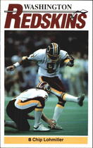 1990 Team Issue Washington Redskins Police #NNO Chip Lohmiller