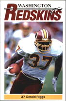 1990 Team Issue Washington Redskins Police #NNO Gerald Riggs