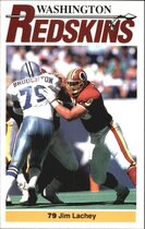 1990 Team Issue Washington Redskins Police #NNO Jim Lachey