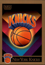 1990 SkyBox Base Set #345 New York Knicks