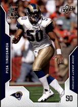2008 Upper Deck Draft Edition #191 Pisa Tinoisamoa