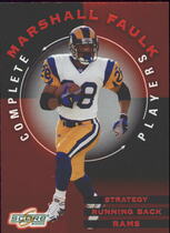2000 Score Complete Players #CP28 Marshall Faulk