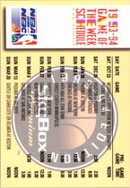 1993 SkyBox Premium #23 NBA on NBC
