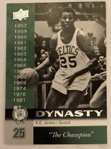2008 Upper Deck Celtics Dynasty #BOS-30 K.C. Jones