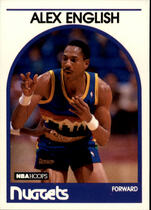 1989 NBA Hoops Hoops #120 Alex English
