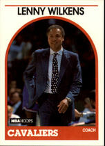 1989 NBA Hoops Hoops #216 Lenny Wilkens