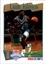 1991 NBA Hoops Base Set #546 Larry Johnson