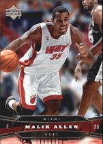 2004 Upper Deck Base Set #100 Malik Allen