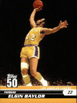 2007 Topps 50th Anniversary #16 Elgin Baylor