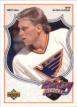 1991 Upper Deck Hockey Heroes Brett Hull #6 Brett Hull