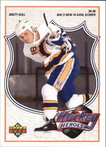 1991 Upper Deck Hockey Heroes Brett Hull #7 Brett Hull