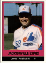1986 TCMA Jacksonville Expos #7 John Trautwein