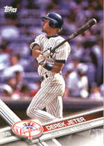 2017 Topps New York Yankees #NYY-1 Derek Jeter